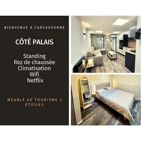 Apartment Cote Palais - Standing - Climatisation - Rdc Carcassonne